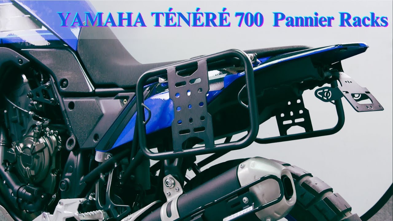 Xitomer YAMAHA T&Eacute;N&Eacute;R&Eacute; 700 Side Pannier Racks Installation