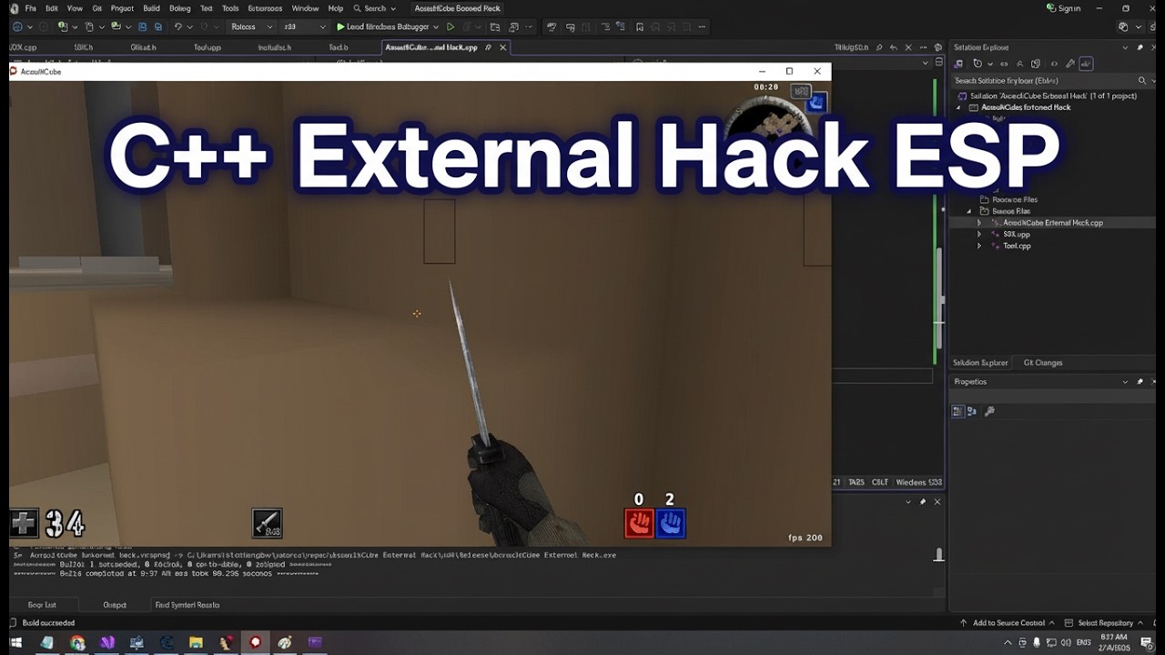 [Phần 2] Hướng Dẫn Viết Hack Game C++ từ con số 0 - Sử Dụng C++ Viết Hack ESP