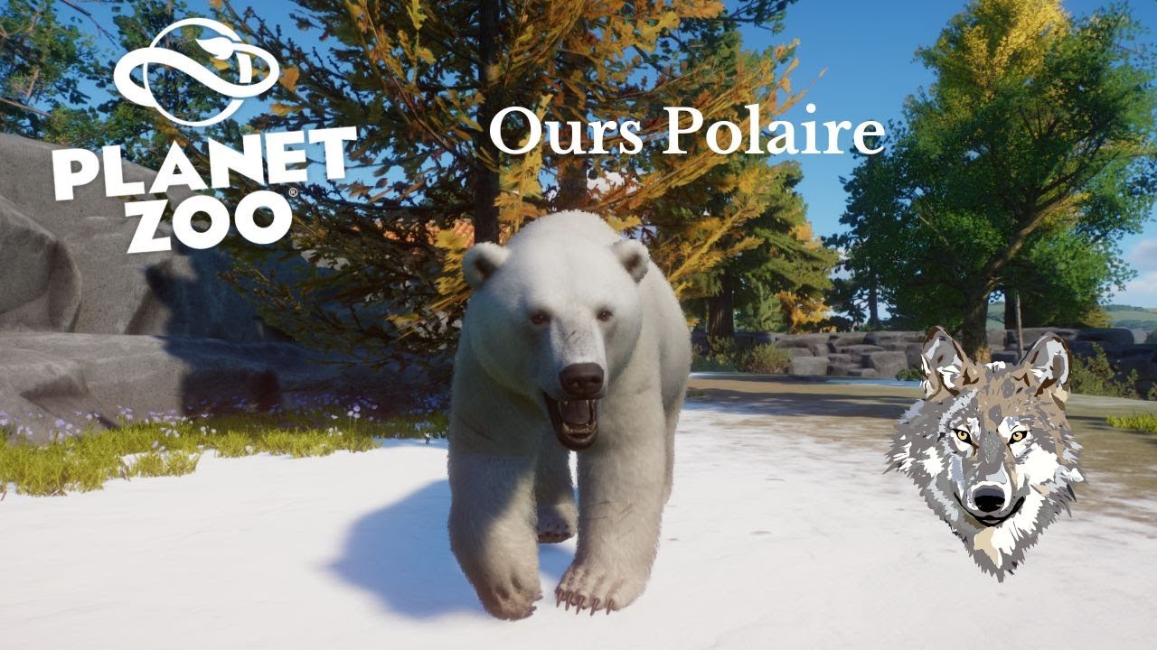 Planet Zoo Speed Build - Le Parc des Carnivores - Enclos des Ours Polaire*2 ! #24