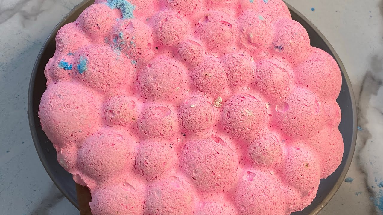 Baby Oil + Pink Berry Crushing Water ASMR