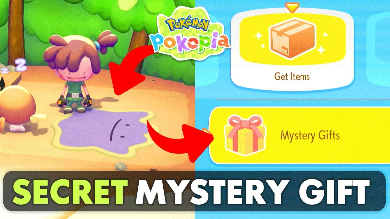 How To Get Secret Ditto Rug & MYSTERY GIFTS in Pokemon Pokopia