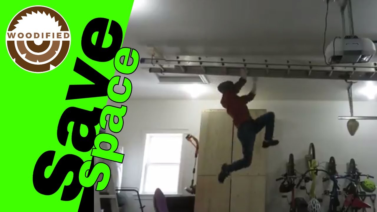 How to Hang a Ladder from the Ceiling