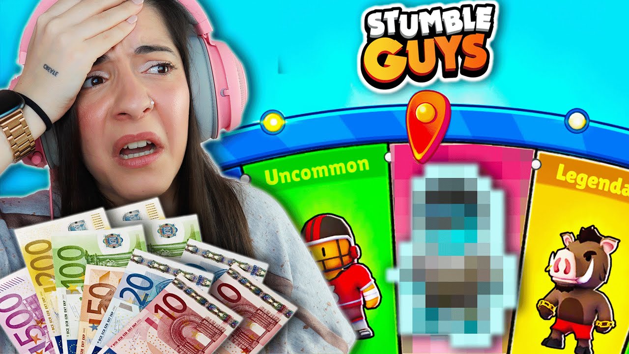 ΞΟΔΕΨΑ ΟΛΑ ΜΟΥ ΤΑ ΛΕΦΤΑ ΣΤΑ SPINS ΣΤΟ STUMBLE GUYS!