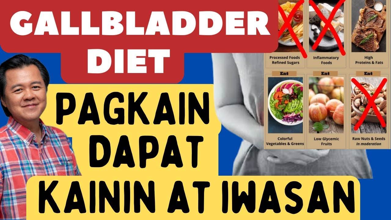Gallbladder Diet: Pagkain Dapat Kainin at Iwasan - By Doc Willie Ong (Internist & Cardiologist)
