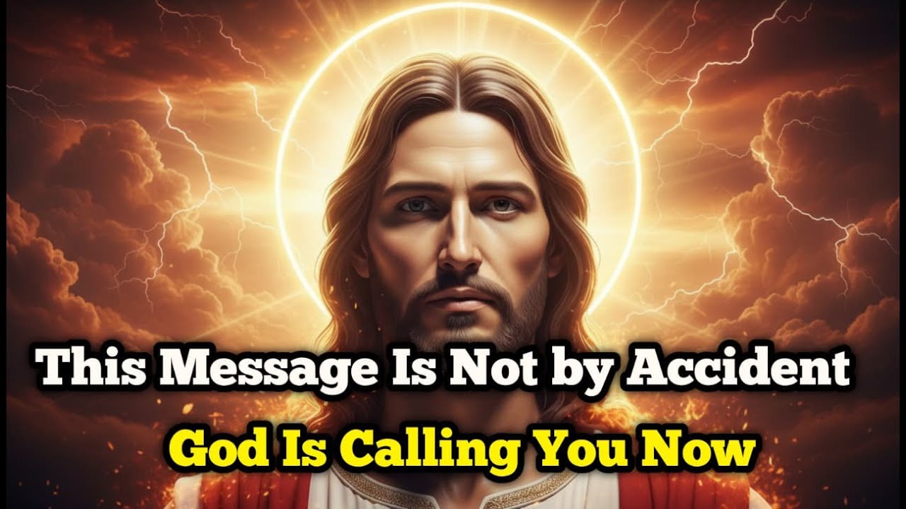 GOD’S WARNING TODAY – This Message Is Not by Accident  God Is Calling You Now || God messege today