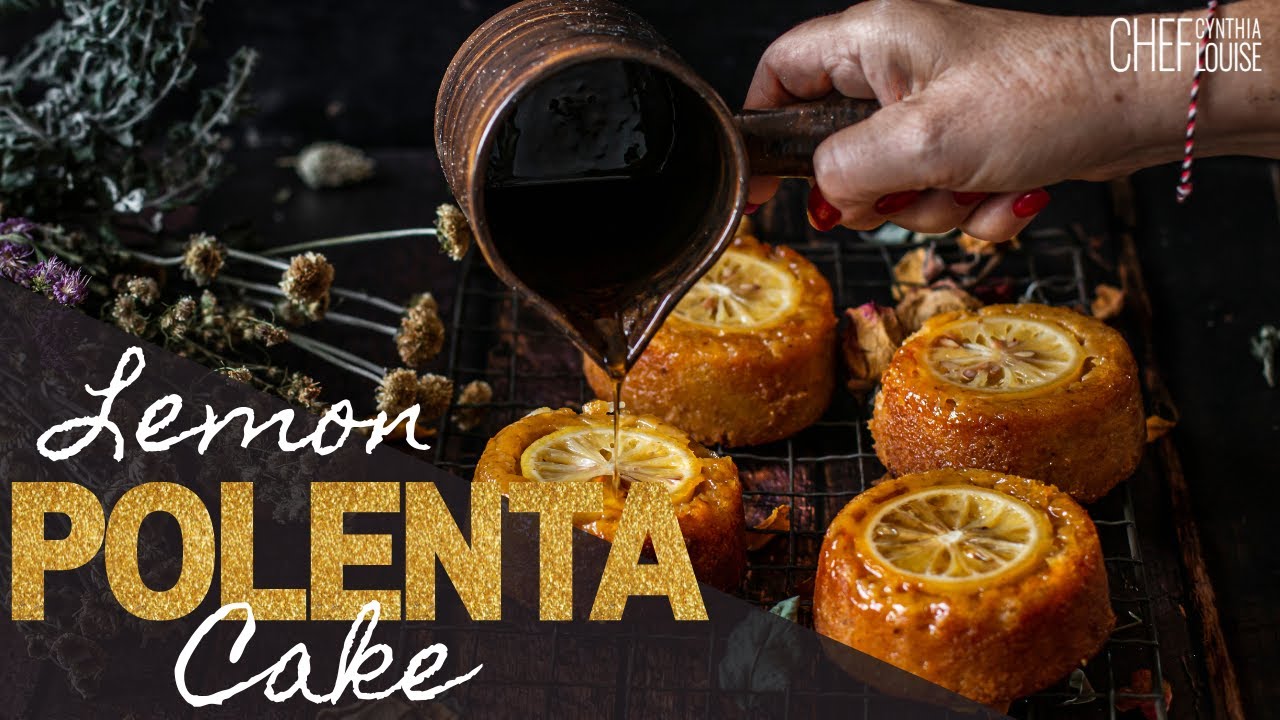 Lemon Polenta Cake Recipe | Gluten-Free, Dairy-Free and Refined Sugar-Free