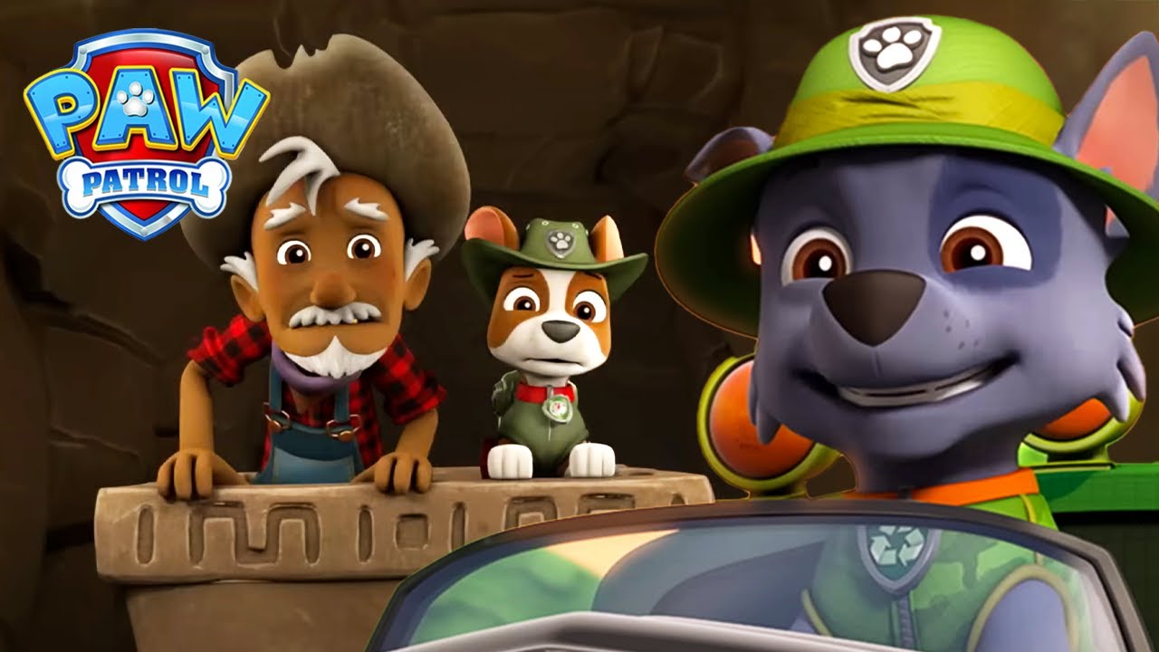Valparna tar en tur genom gruvorna! | PAW Patrol | På Svenska | Tecknad film för barn