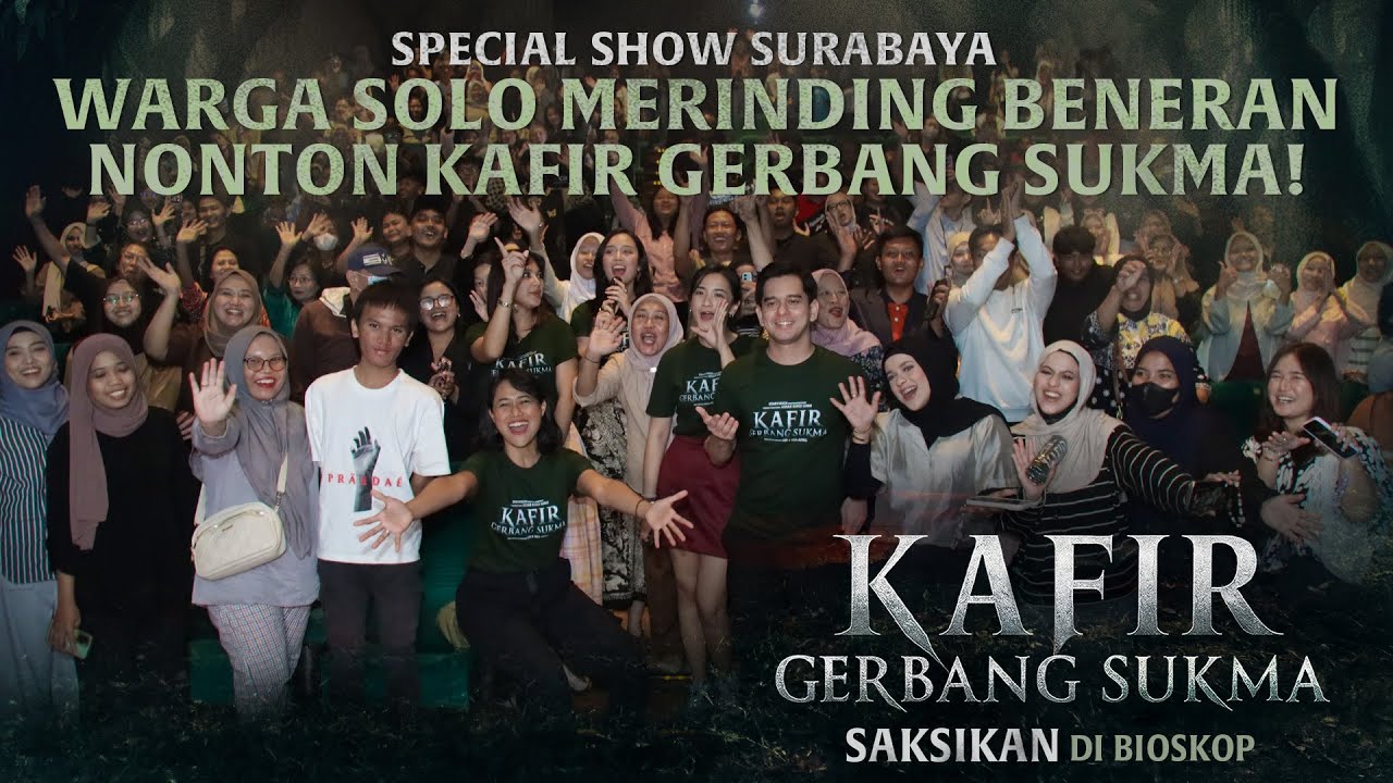 Warga Solo Sukses Dibikin Merinding Nonton Film KAFIR Gerbang Sukma