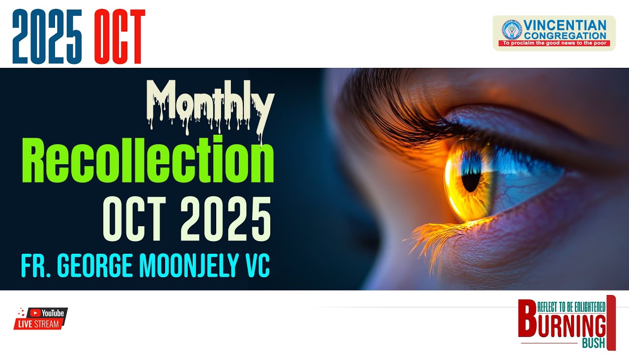 Monthly Recollection Oct 2025 | Vincentian Congregation