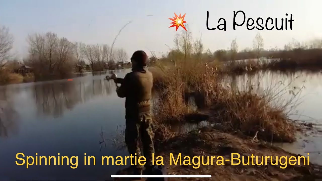 Pescuit la stiuca pe Balta Magura-Buturugeni - martie 2016 ( Memories )