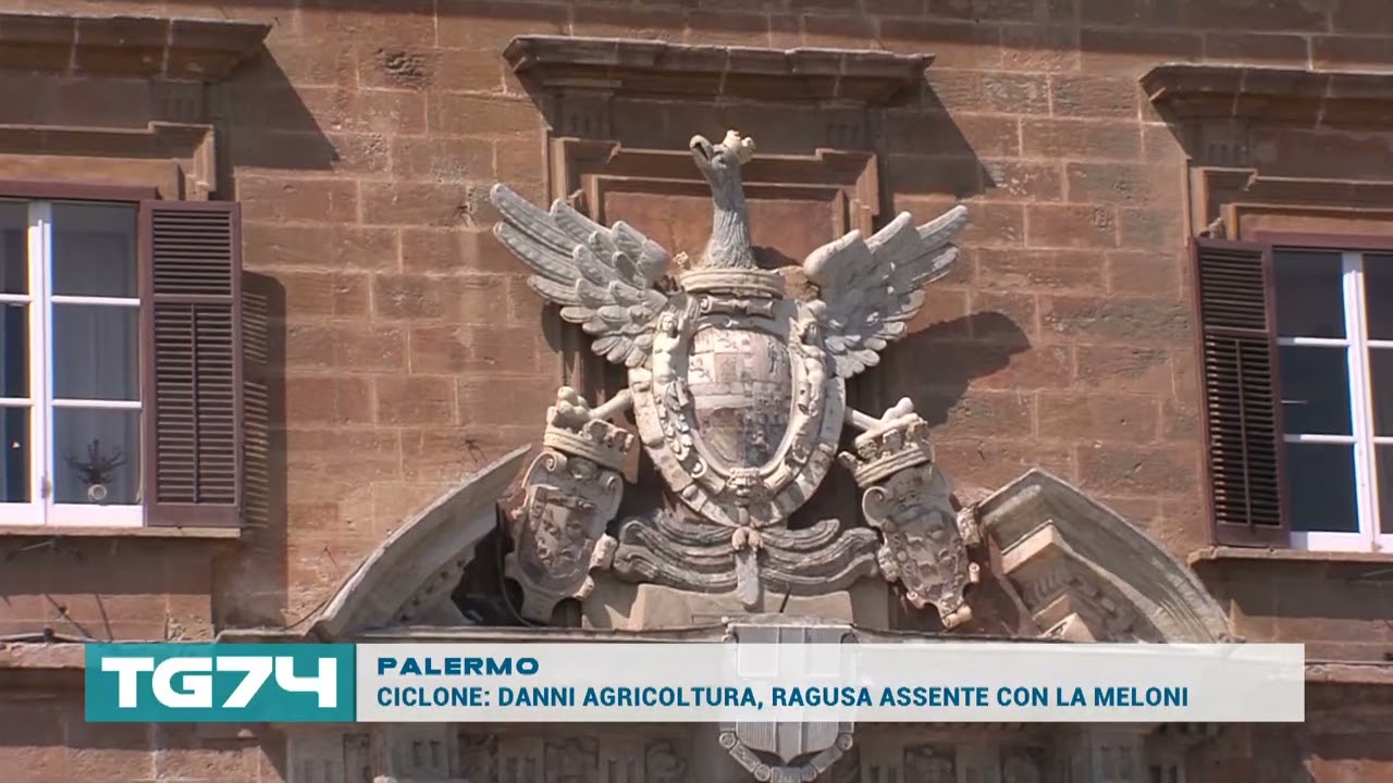 PALERMO - CICLONE, DANNI AGRICOLTURA, RAGUSA ASSENTE CON LA MELONI