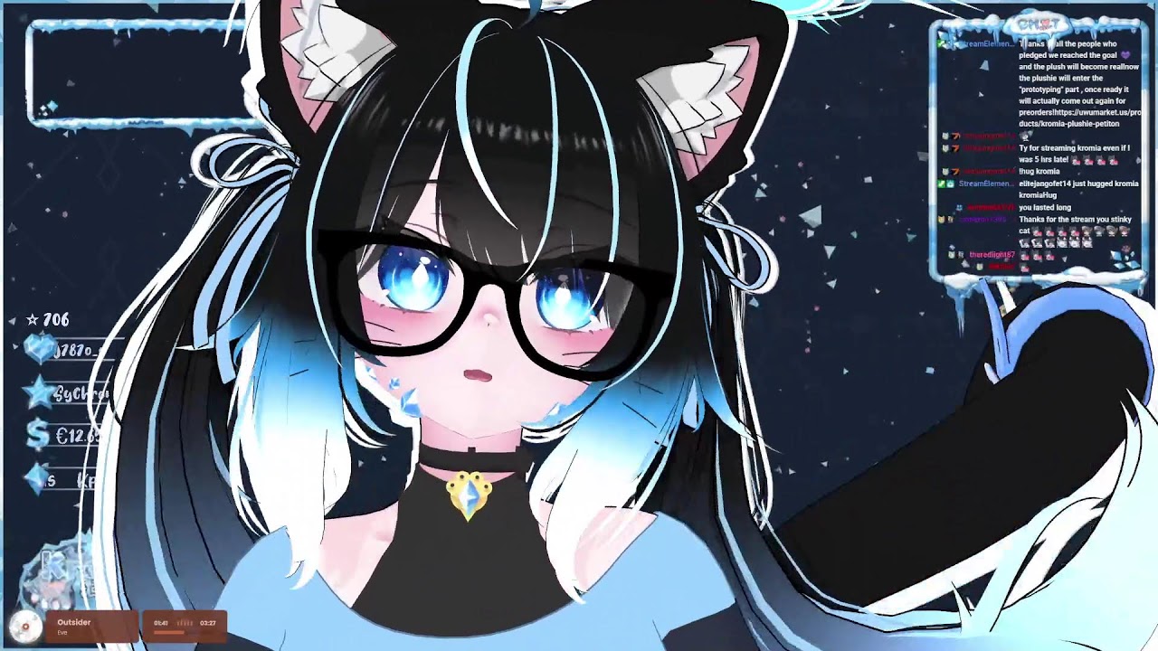 ❄️Tired cat nya❄️  italian blue artic ice cat❄️【VTUBER 】 | [ITA-ENG] - Ep 1714❄️