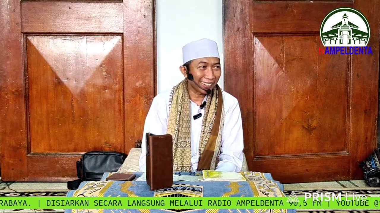 KH. MOCHAMMAD ZAINUL ARIFIN BIN ROMO KH. UMAR SAID SURABAYA. SERAMBI ROMADHON ( NGABUBURIT ). KAJIAN