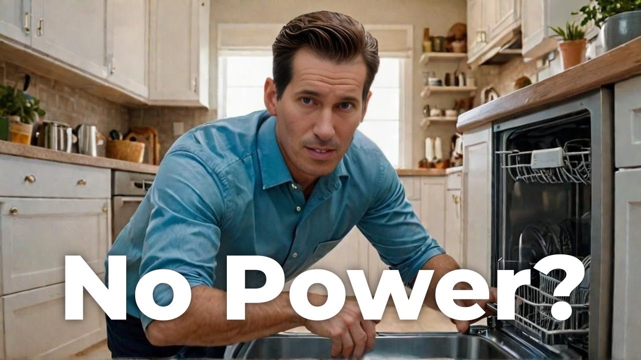 ✨ BOSCH DISHWASHER WON’T POWER UP - Easy DIY $$$ SAVING FIX ✨
