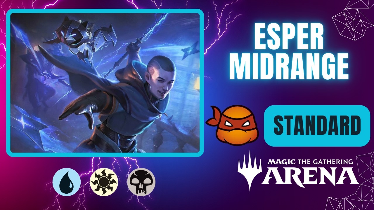 💧💀🔆 Эспер Мидрейндж | Стандарт | Геймплей Magic the Gathering Arena | TMT | BO1