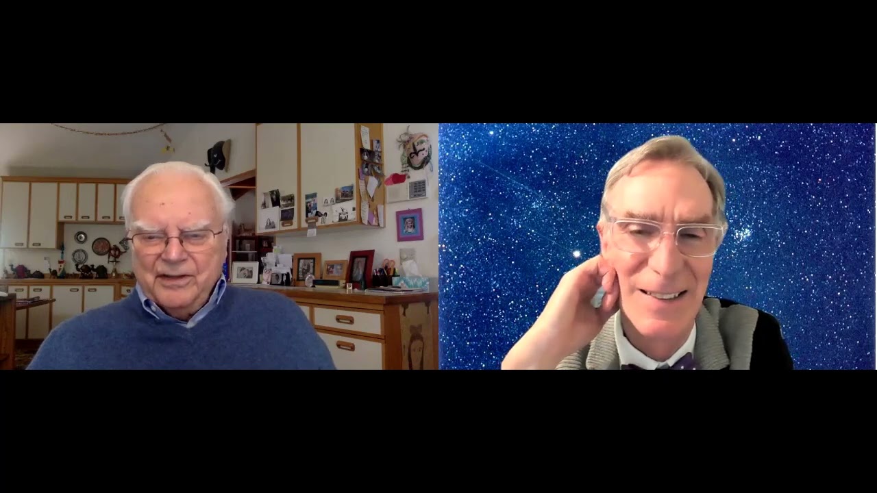 Frank Drake and Bill Nye in conversation