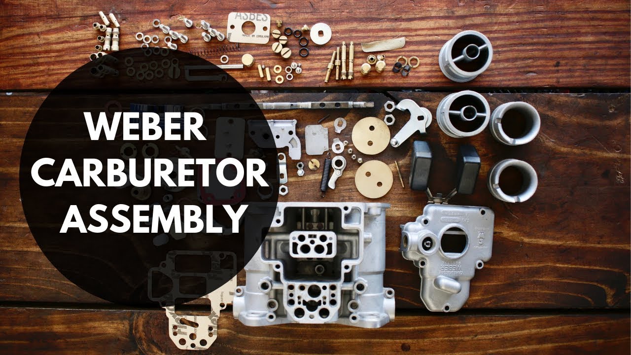 Weber DCOE Carburetor Assembly