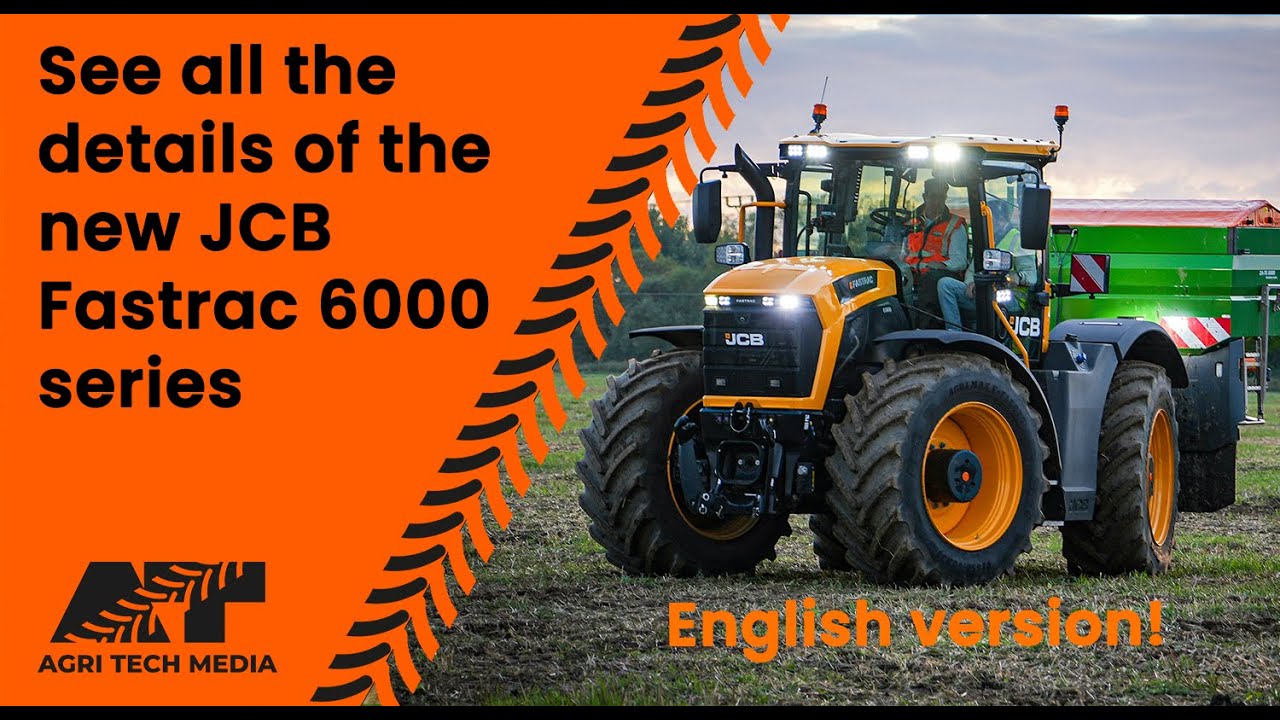 🇷🇺 Узнайте все подробности о новой серии JCB Fastrac 6000