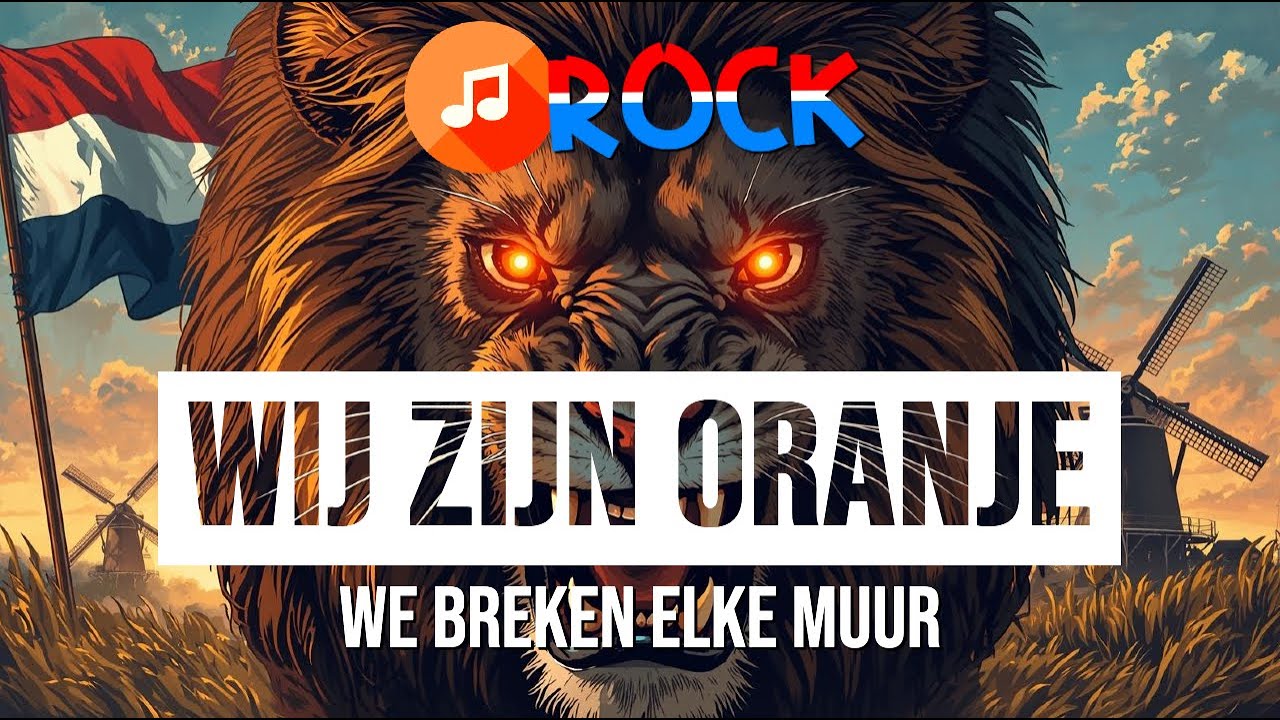 We breken elke muur - Wij Zijn Oranje 🇳🇱ROCK