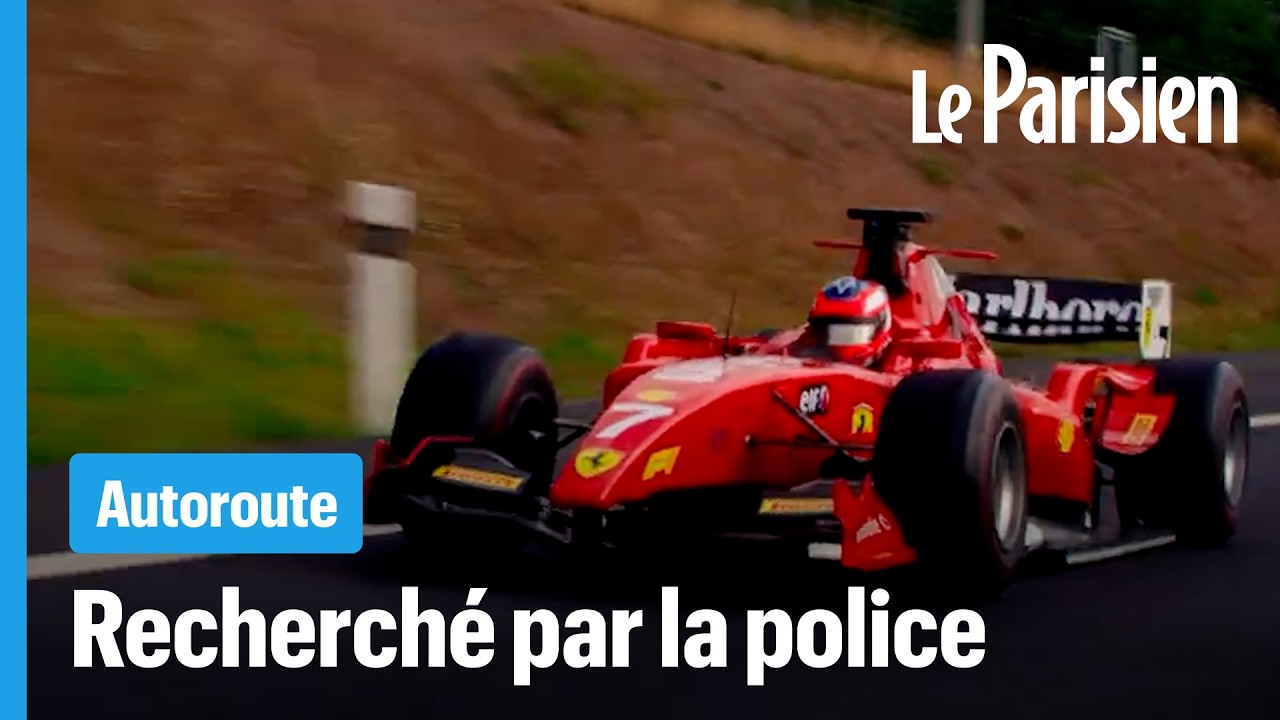 Le mystérieux pilote de la « F1 fantôme » défie à nouveau la loi sur une autoroute tchèque