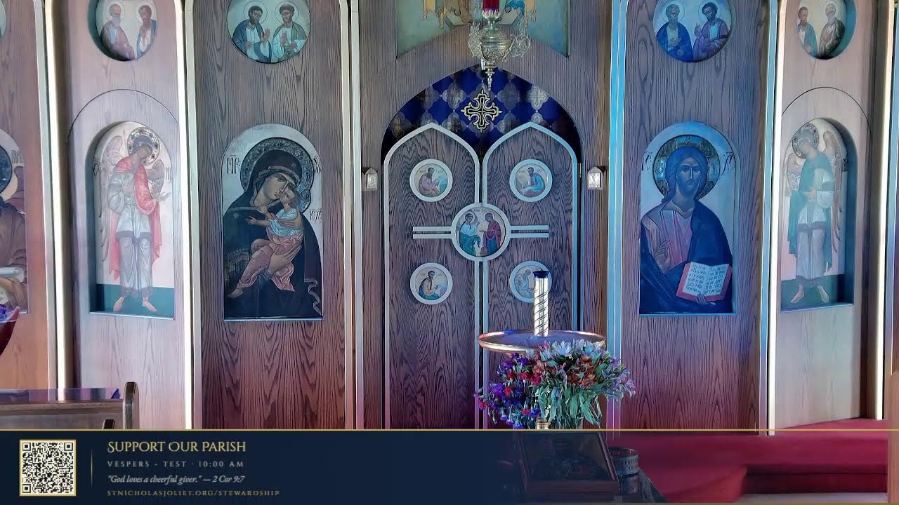 St. Nicholas Orthodox Church Joliet - Live