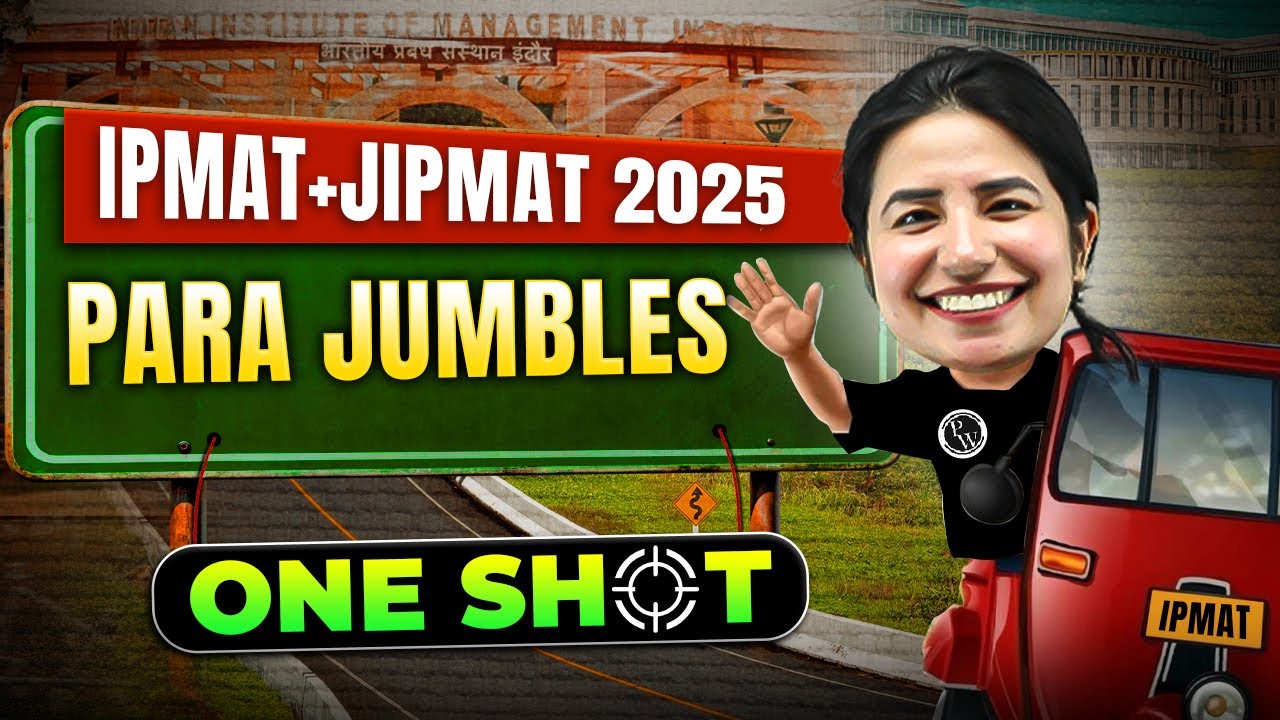 PARA JUMBLES | VARC | ONE SHOT | IPMAT + JIPMAT 2025  PREPARATION