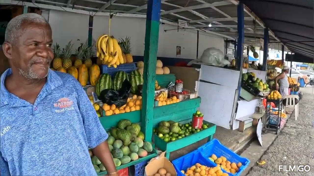 Cientos de diferentes tipos de frutas en solo lugar de Santo Domingo, el mercado agricola