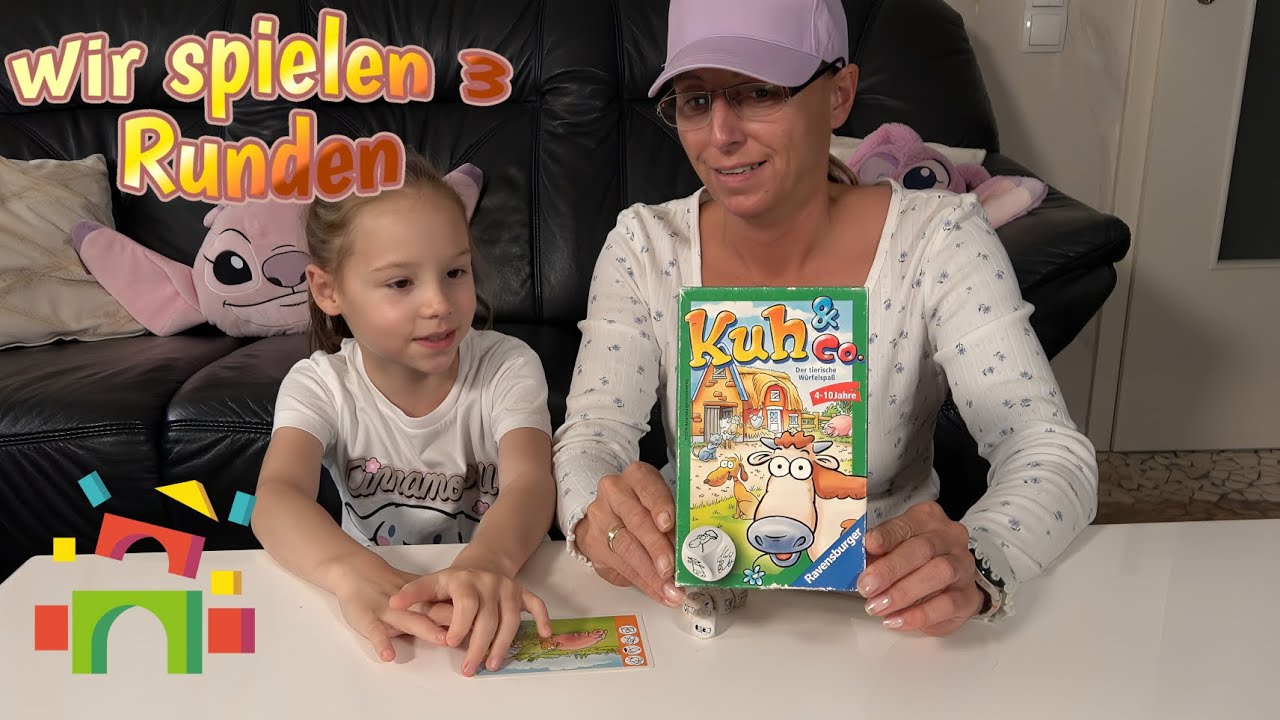 Kuh & Co. von Ravensburger | Julia spielt 3 Runden – Lustiges Kinderspiel ab 4 Jahren!