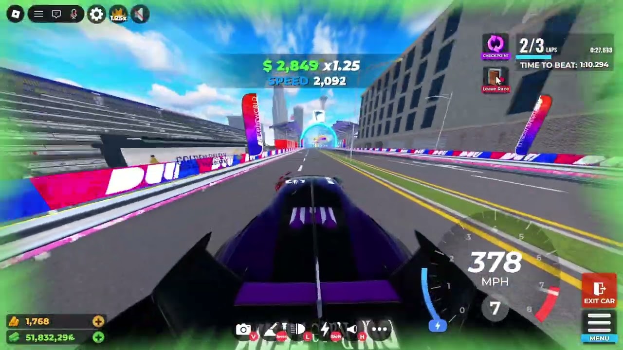 Drive World Highway Street Circuit - 1200 Restriction - Vulture VT