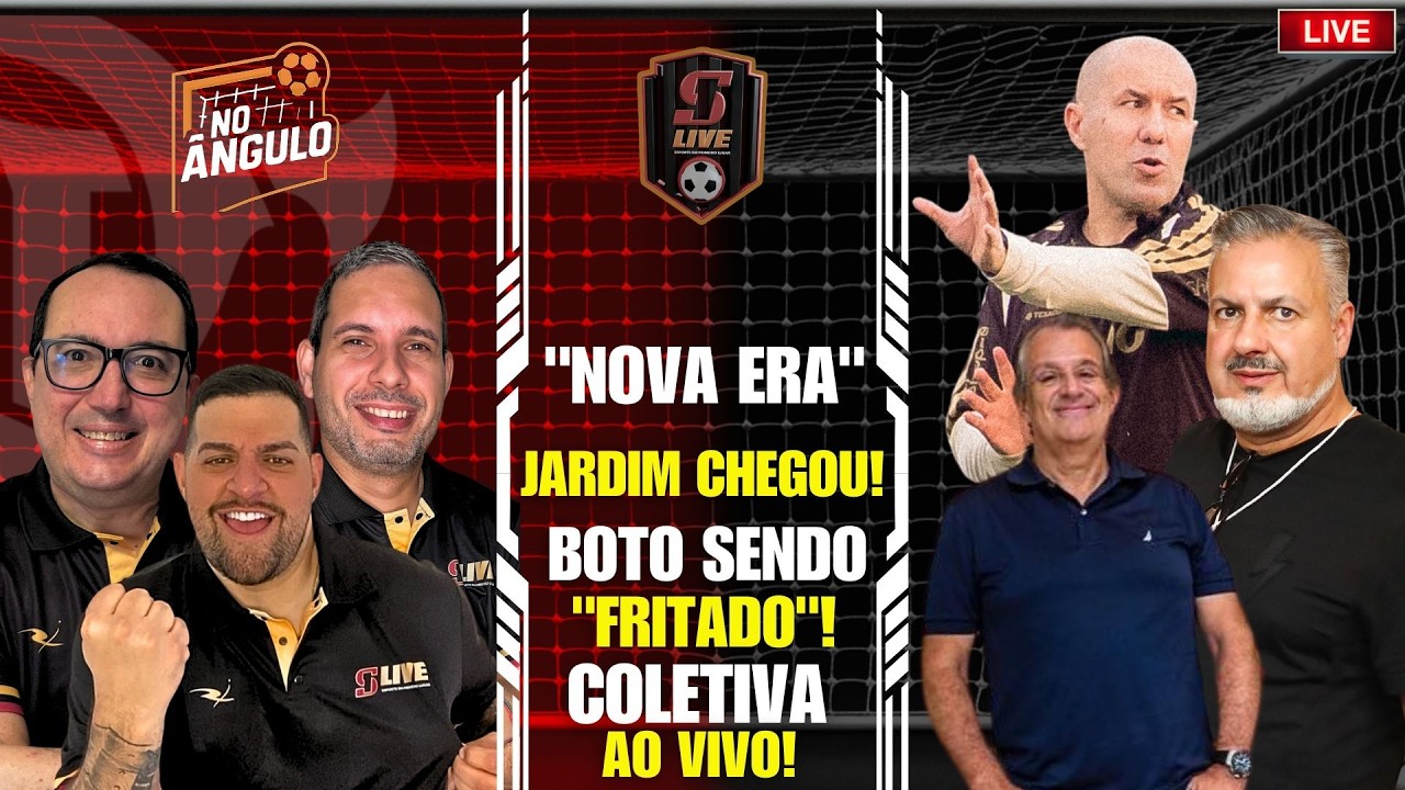 JARDIM CHEGOU! ENTREVISTA AO VIVO| BOTO CONFIRMA PARTICIPAÇÃO NA DEMISSÃO DE F.LUÍS E+