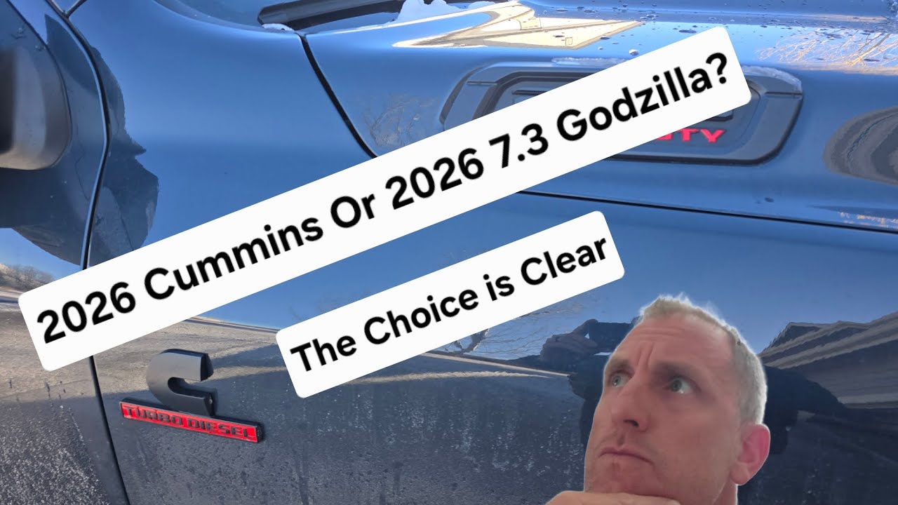Не ожидал такого… Ram Cummins 2026 против Ford 7.3 Godzilla… Я бы порекомендовал этот вариант!