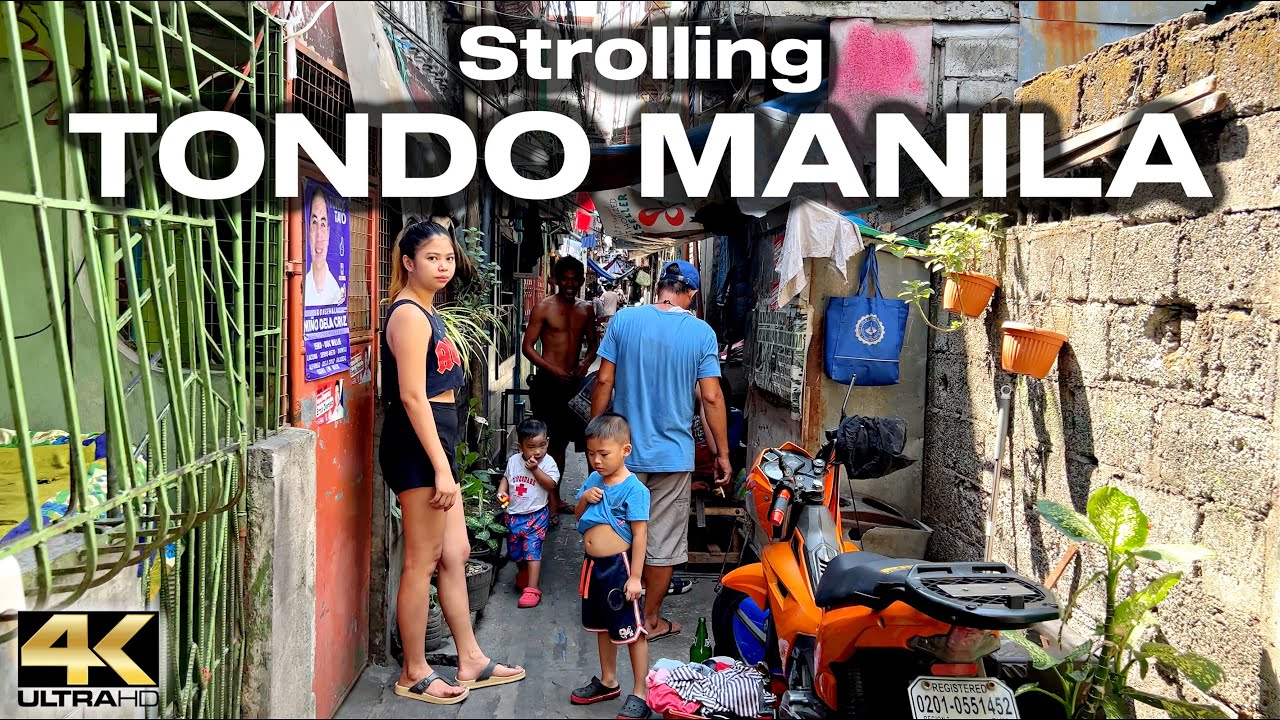 FIRST TIME Walking This Part of TONDO Manila Philippines [4K]