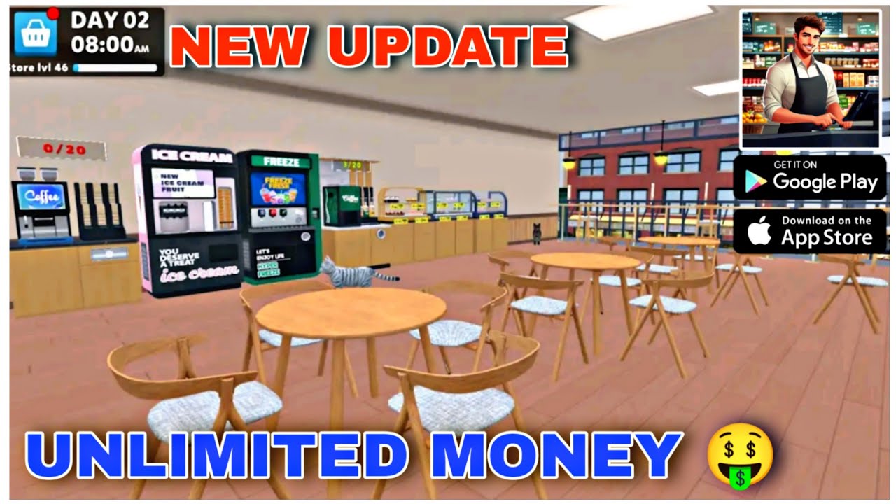 MANAGE RETAIL STORE NEW MOBILE GAMEUNLIMITED MONEY NEW UPDATE 