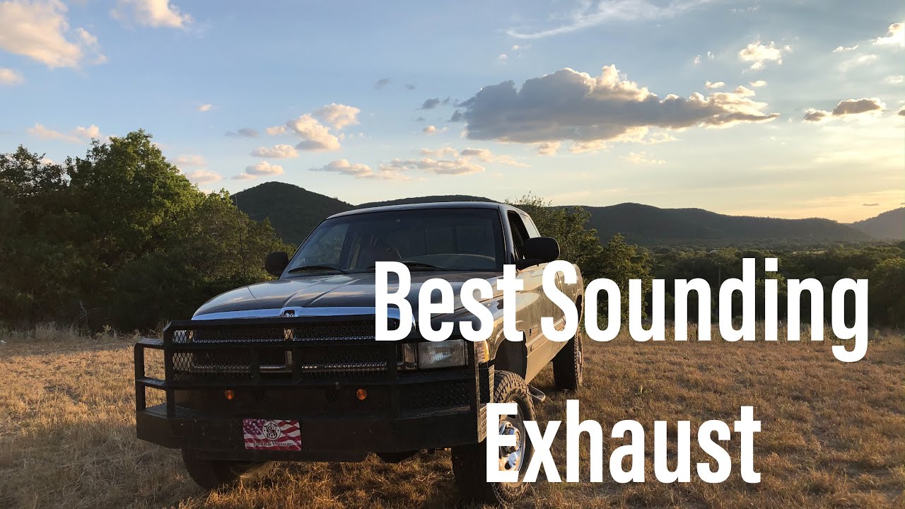 Best Exhaust for 5.9 Cummins | Loudest Cummins Exhaust | 3” 4” 5” Straight Pipe