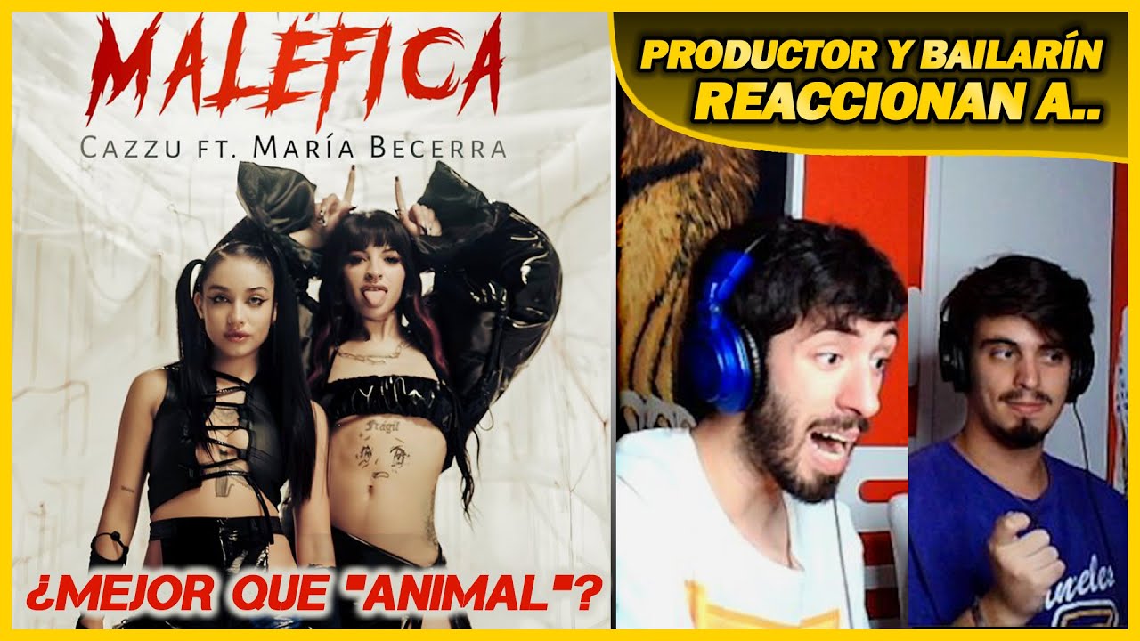 Cazzu, María Becerra - Maléfica | 🌟 REACCIÓN PRODUCTOR y BAILARÍN 🌟 | #NeckeYBisweik