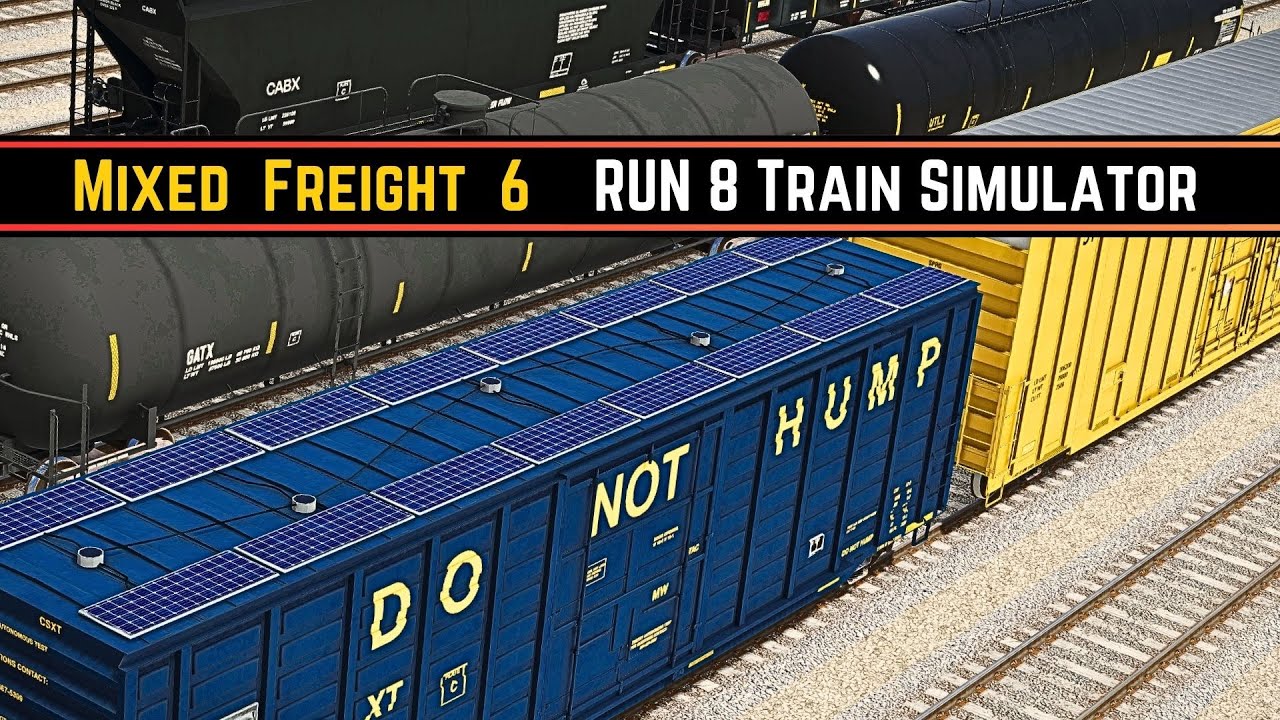 RUN 8 | Mixed Freight Pk 6 + обновление ядра! | #run8