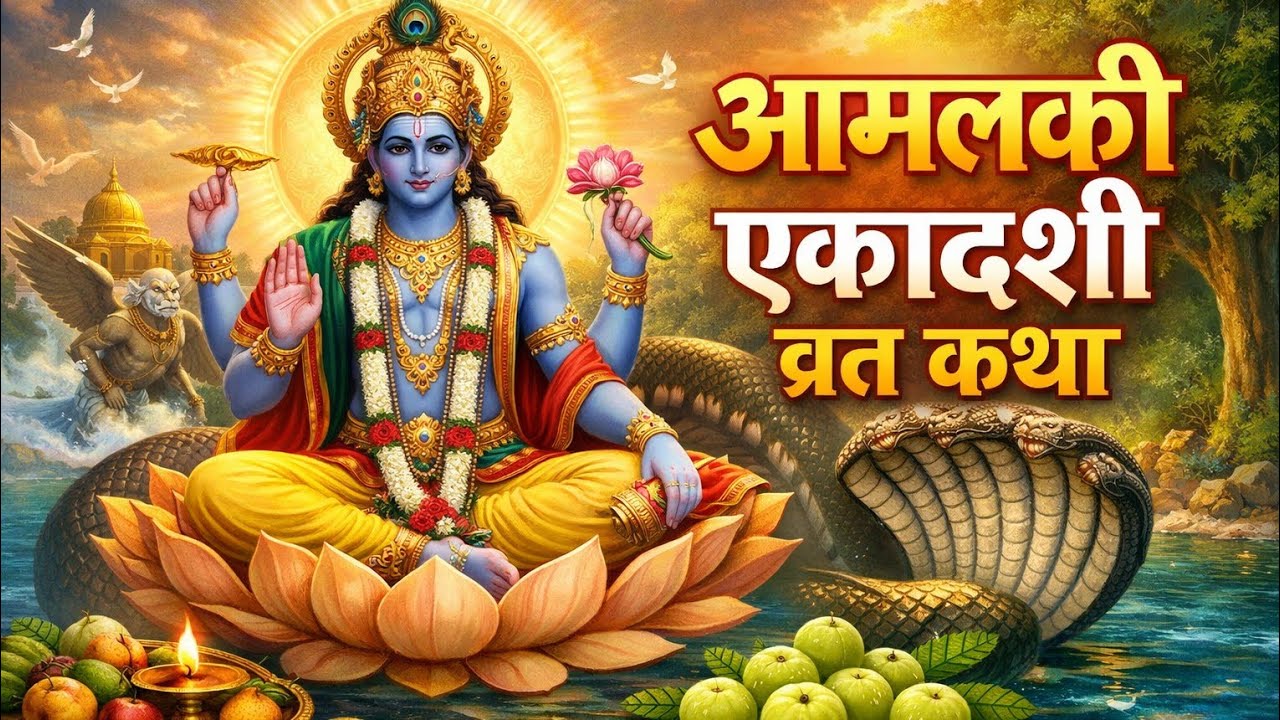 Aamlaki Ekadashi Vrat Katha 2026 | आमलकी एकादशी की सम्पूर्ण कथा | Vishnu Ji Ki Mahima