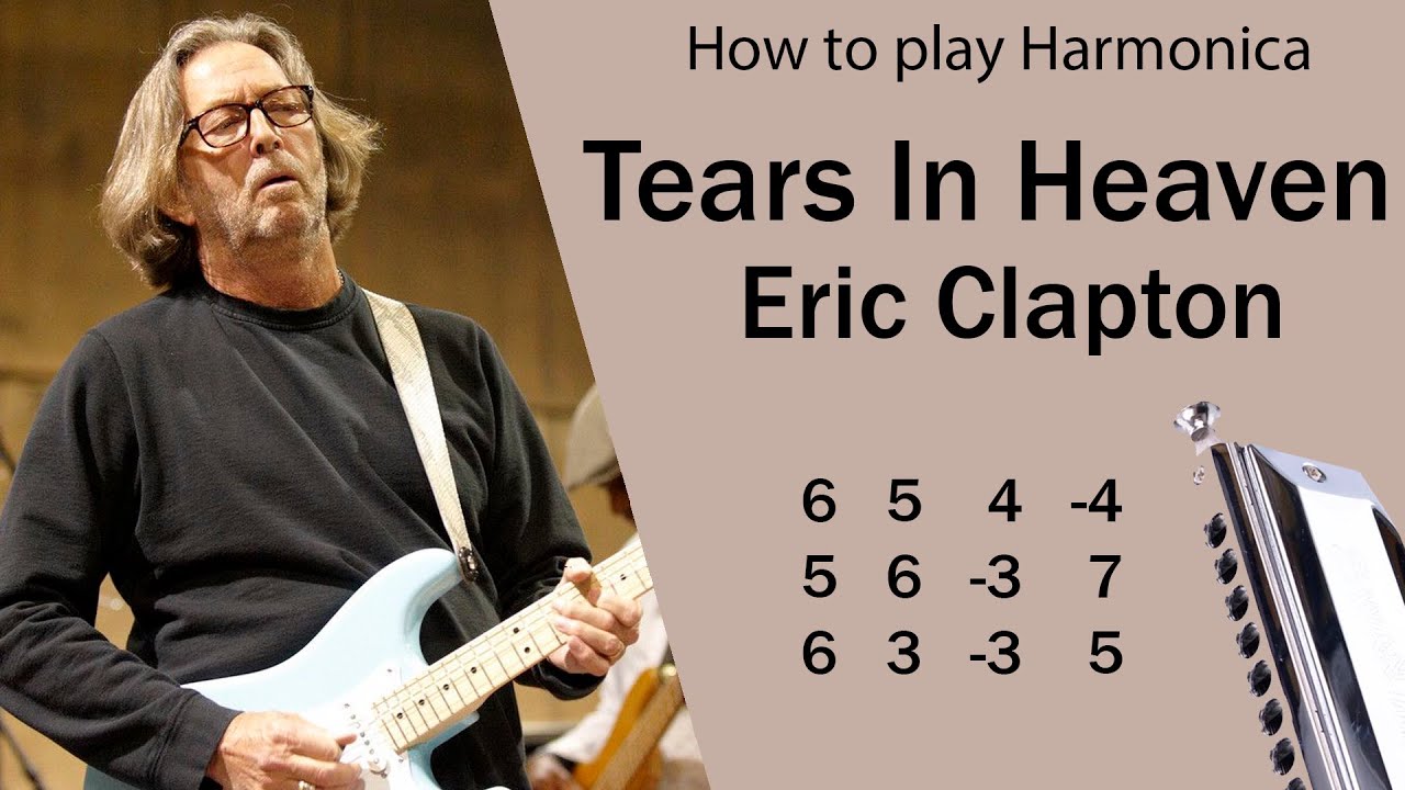 Tears In Heaven│Eric Clapton │ How to play Harmonica│TAB