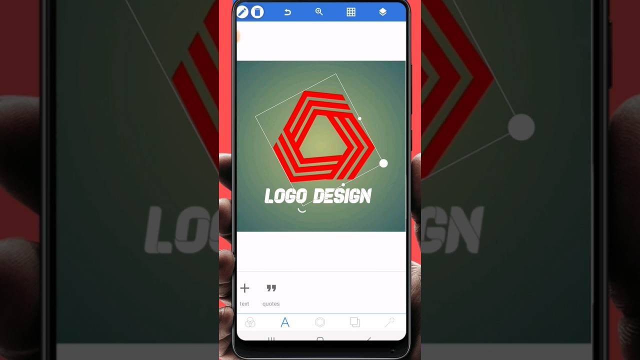How to Make Logo On Android Phone  #professionallogo #logodesign #logoonpixellab