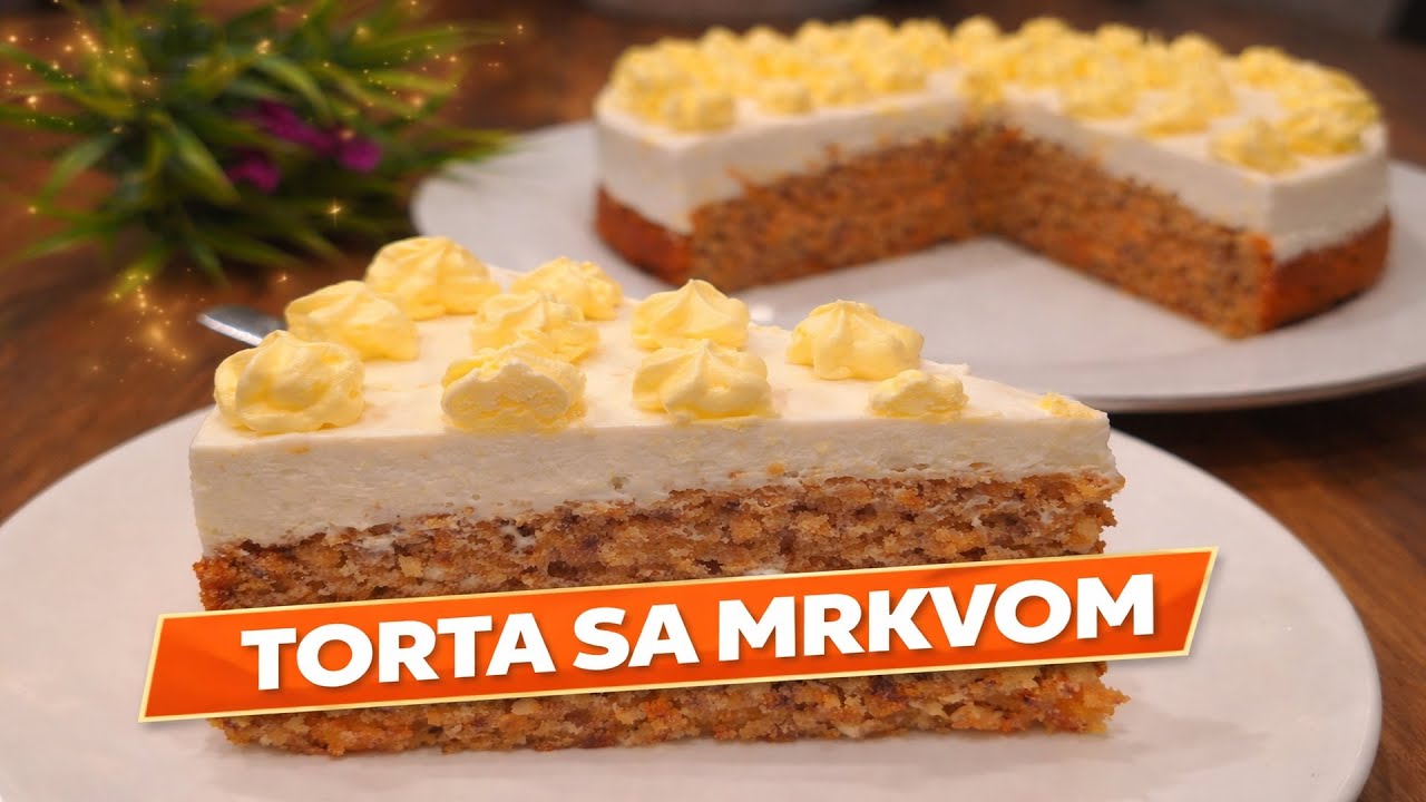 Niko nije vjerovao da je od MRKVE 🔥Najbolja torta topi se u ustima