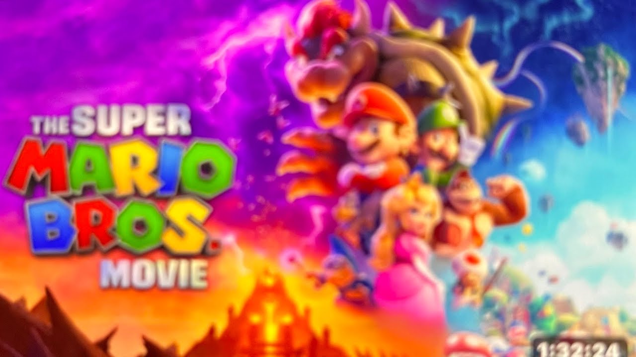 Playing Mario with my friends￼￼