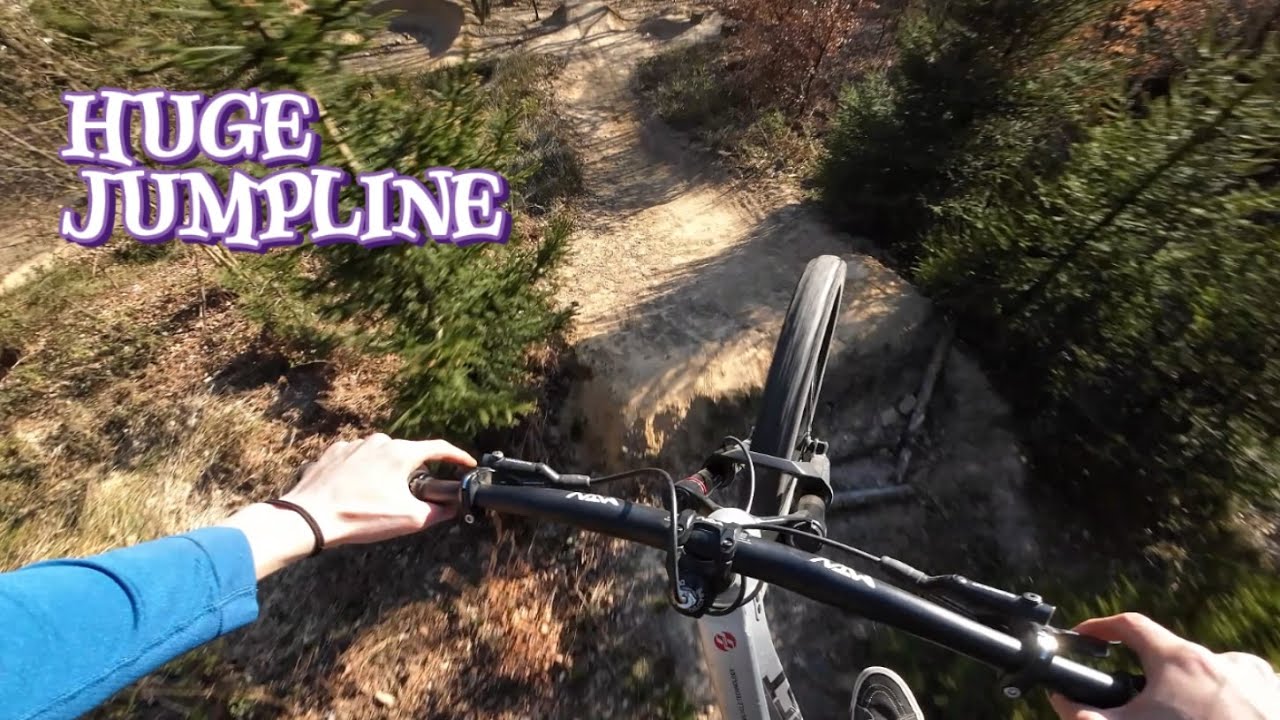 Airtime auf RIESEN Jumpline