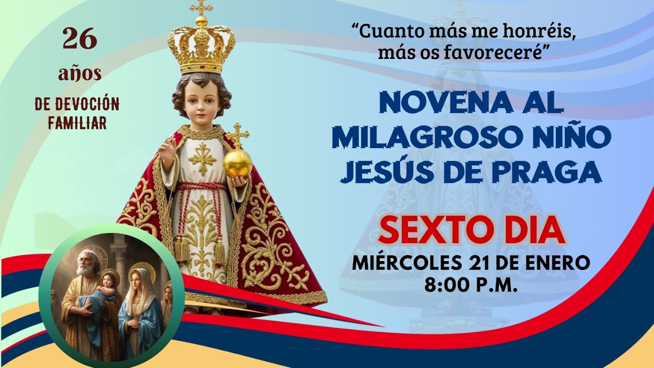 Novena al Niño Jesús de Praga: Día 6 | La Presentación de Jesús en el Templo