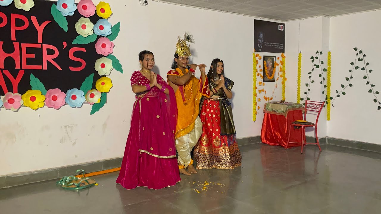 Krishna Satyabhama Rukmini and Narad ji role play