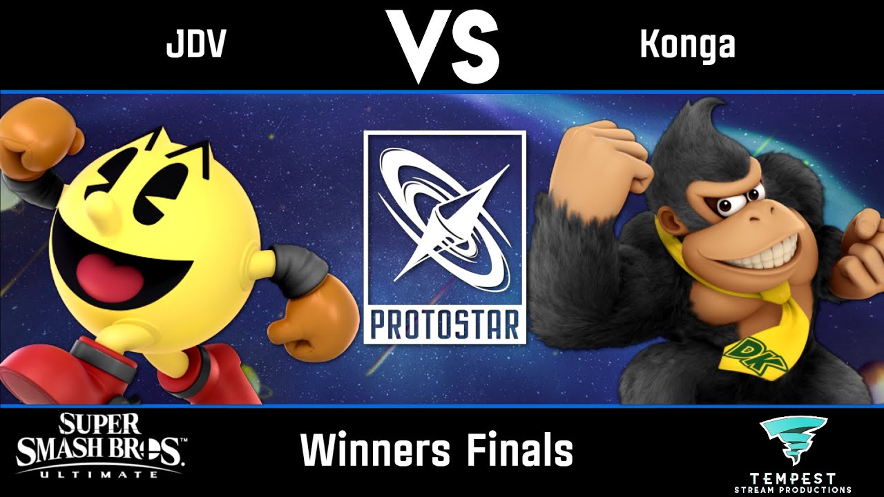 JDV (Pac-Man) VS Konga (Donkey Kong) - Winners Finals - Protostar #7