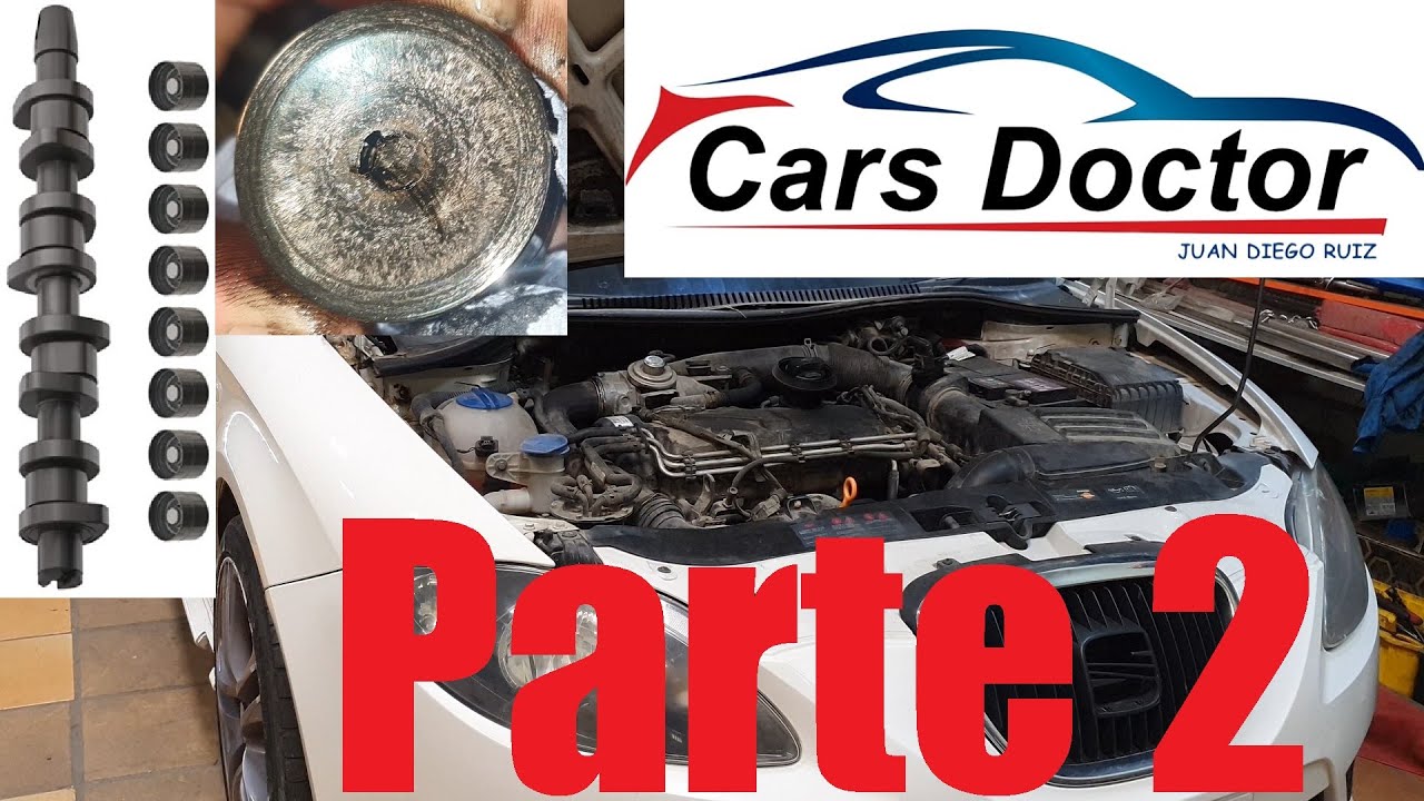 Sustitucion Arbol Levas Seat y Distribucion Seat Leon Mk2 1900 TDI 105cv Motor BXE BKC 2007 Parte 2