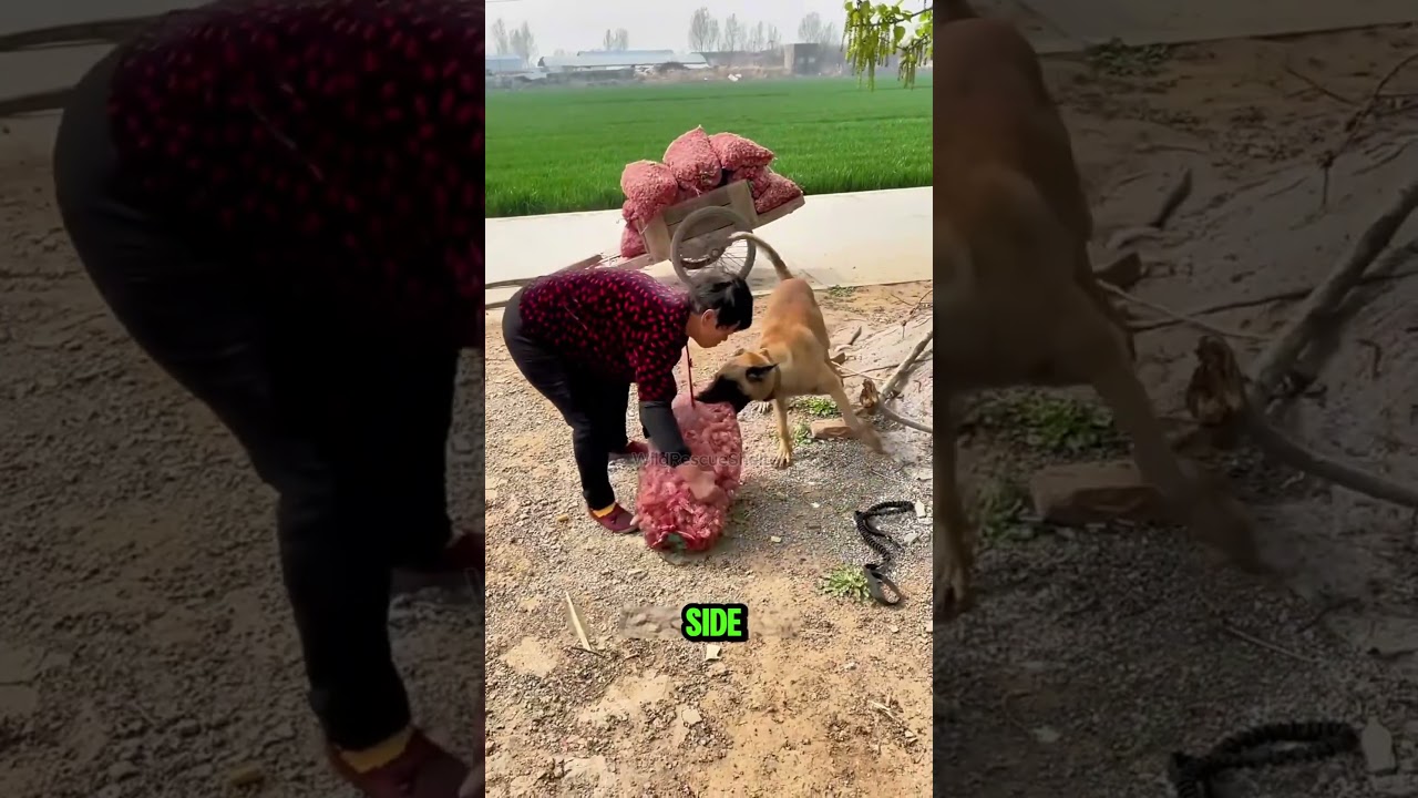 Dog Helps Grandma Then Brings Her Food🥰 #animal #pets #rescuinganimals #animallover #doglover