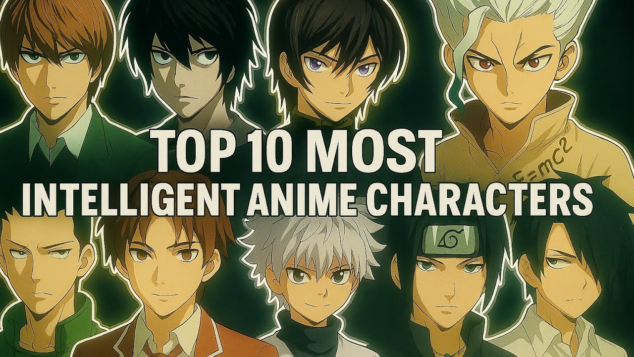 Top 10 Most Intelligent Anime Minds Ever (You Won&rsquo;t Believe #1!) Itachi/Light yagami/Killua/Senku/L
