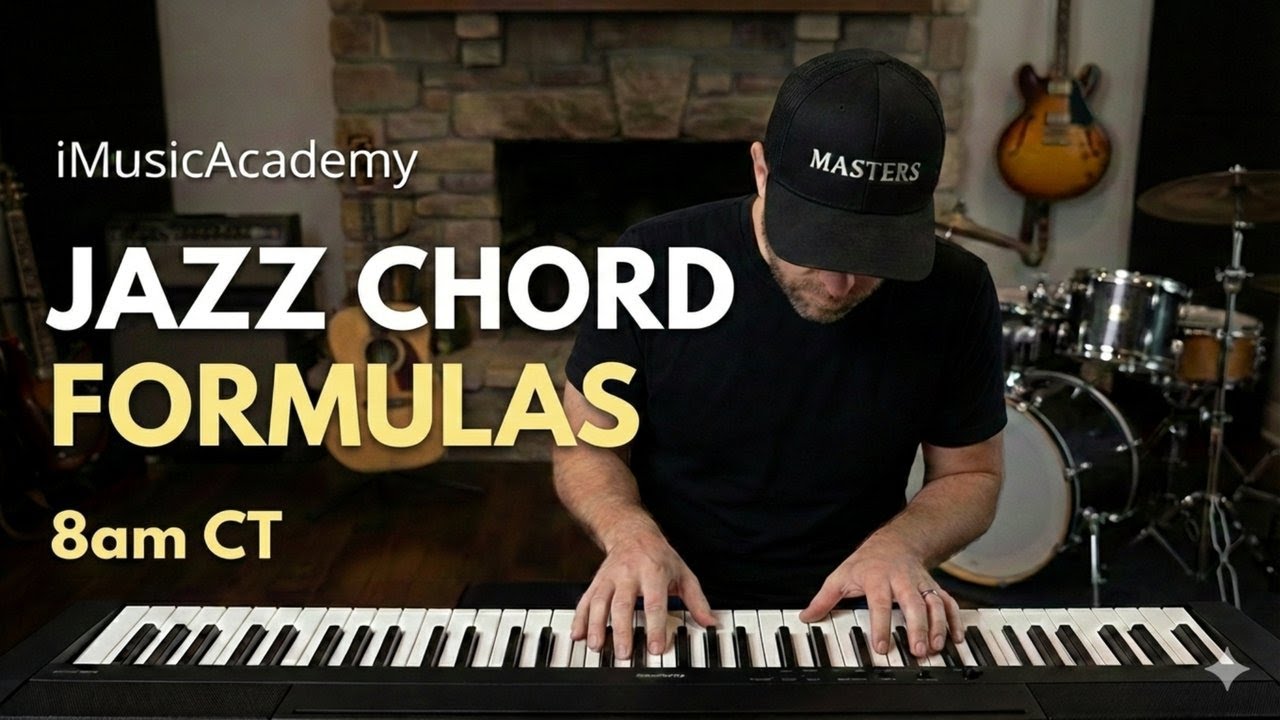 Jazz Chord Formulas and the Chord Pictures 8am CT