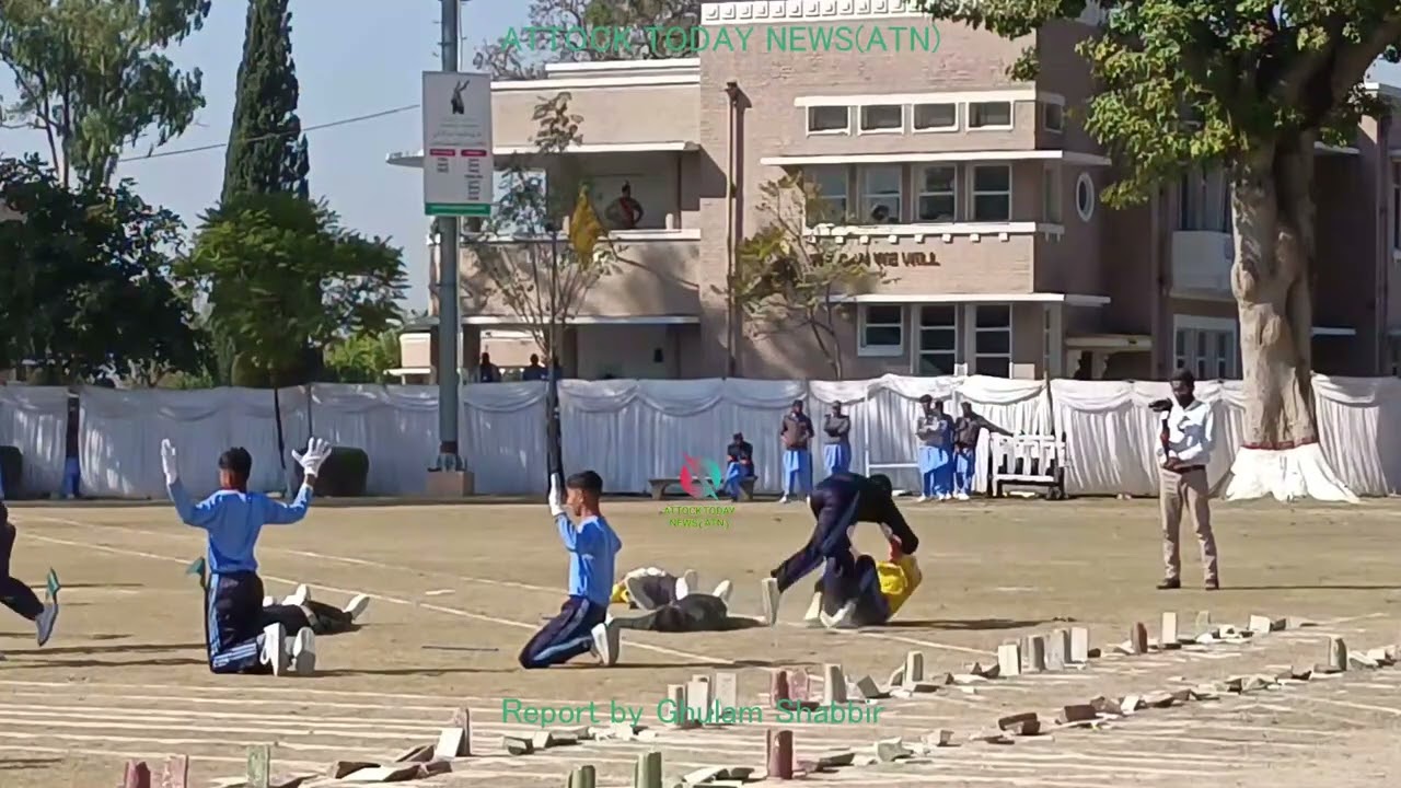Parents' Day/Cadets performed demonstrations of karate, Neza Bazi, gymnastics and shooting